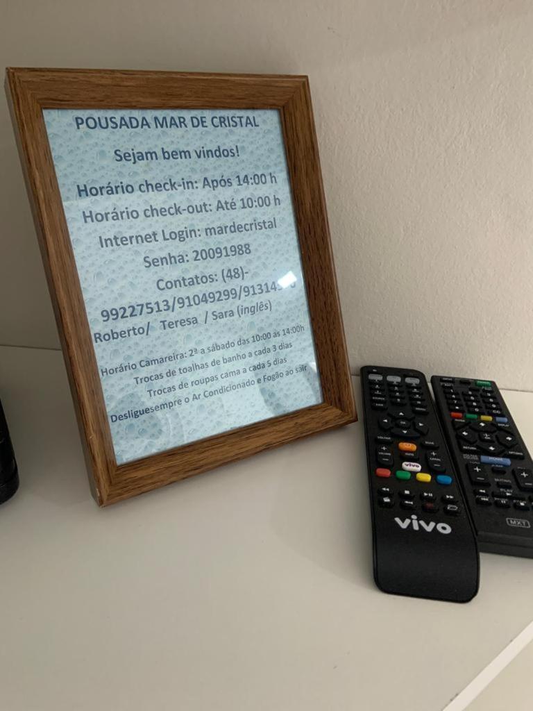 Pousada Mar De Cristal Флорианополис Экстерьер фото